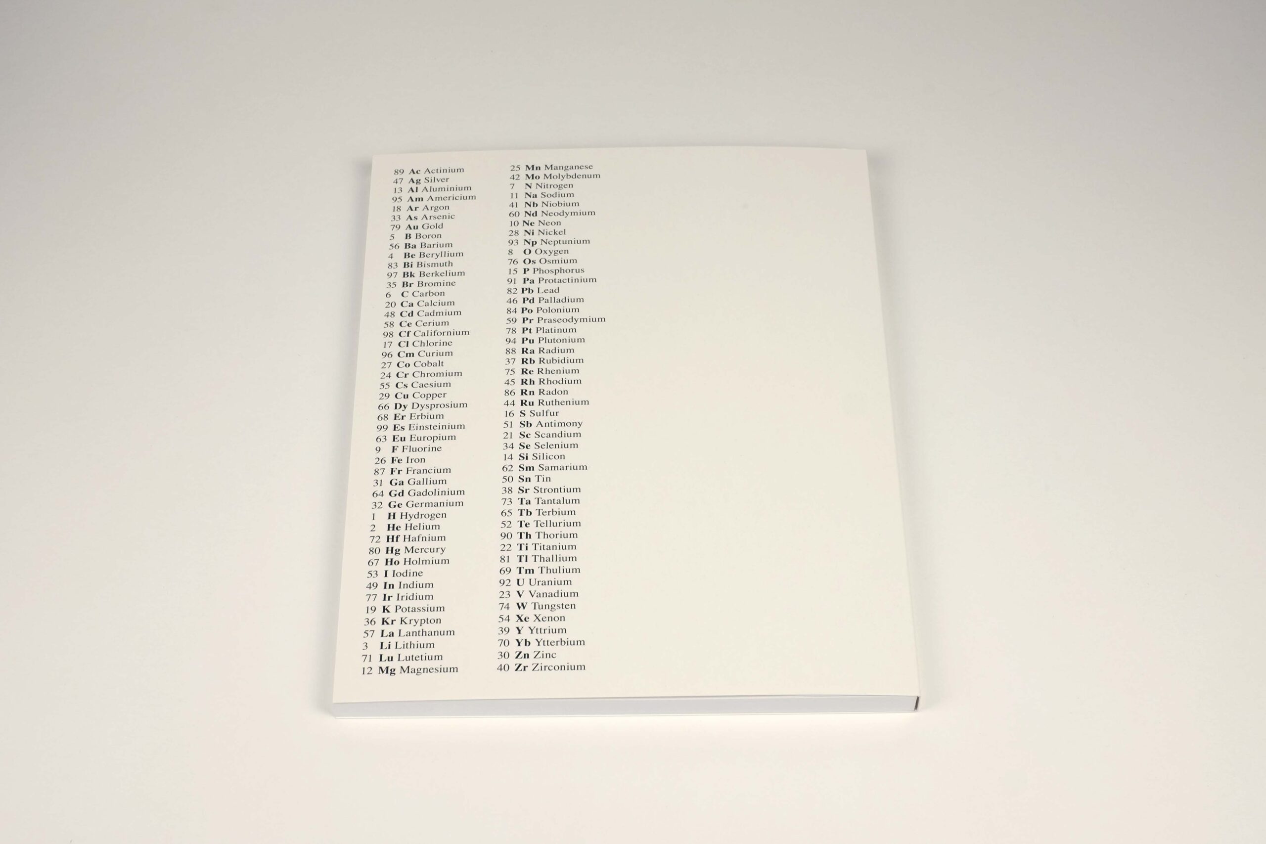 Dove Allouche - Periodic Table